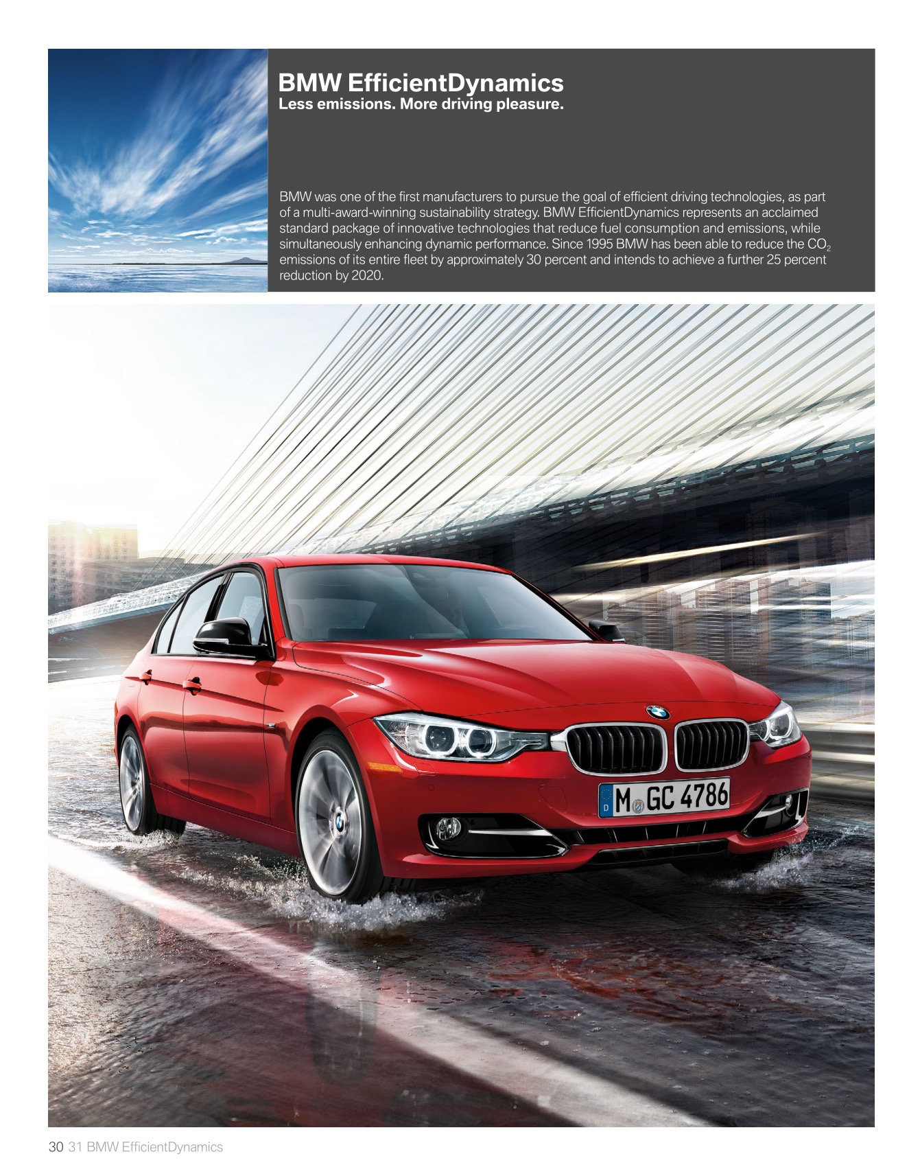 2014 BMW 3-Series Sedan Brochure Page 8